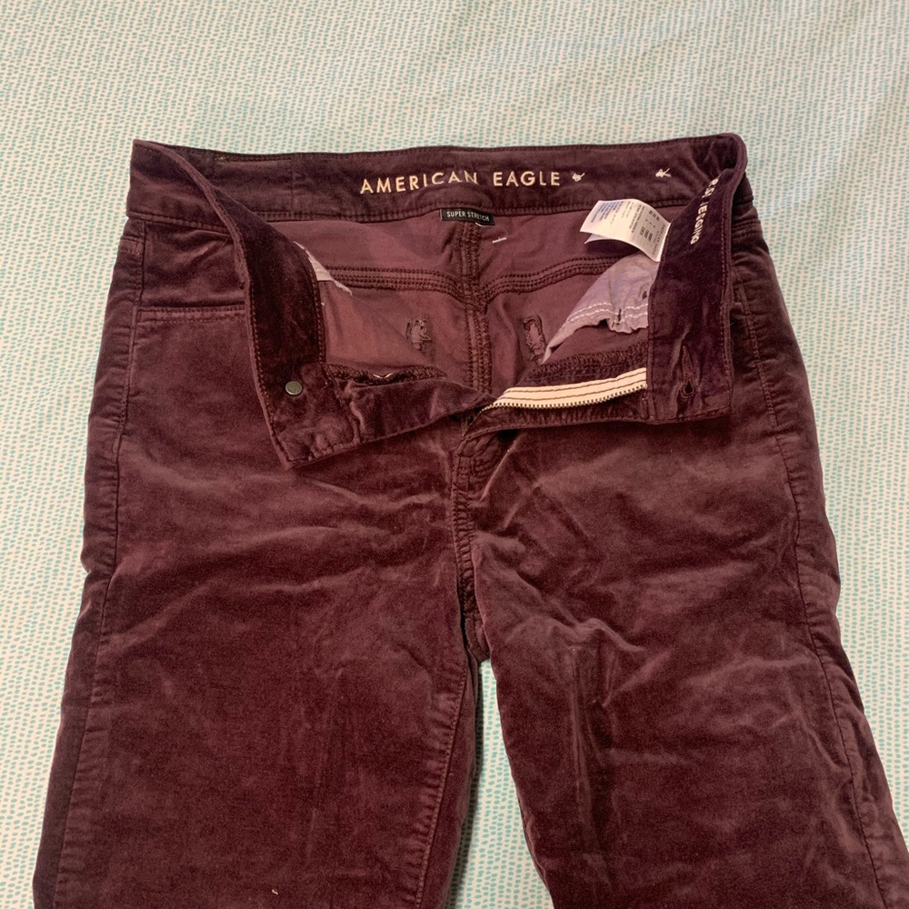 American Eagle Velvet Jeans | 4 Short